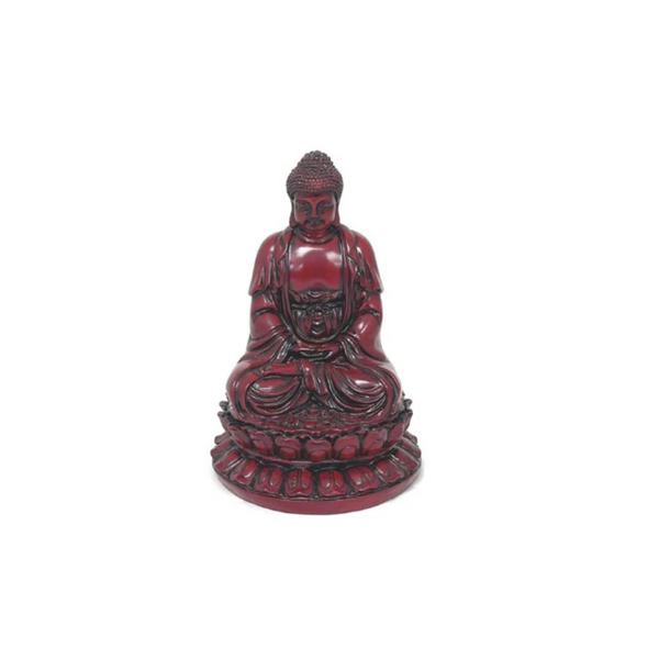 Ru- Lai buddha meditating (7"H )