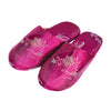 Seasonal Flower Brocade Comfy Slippers magenta