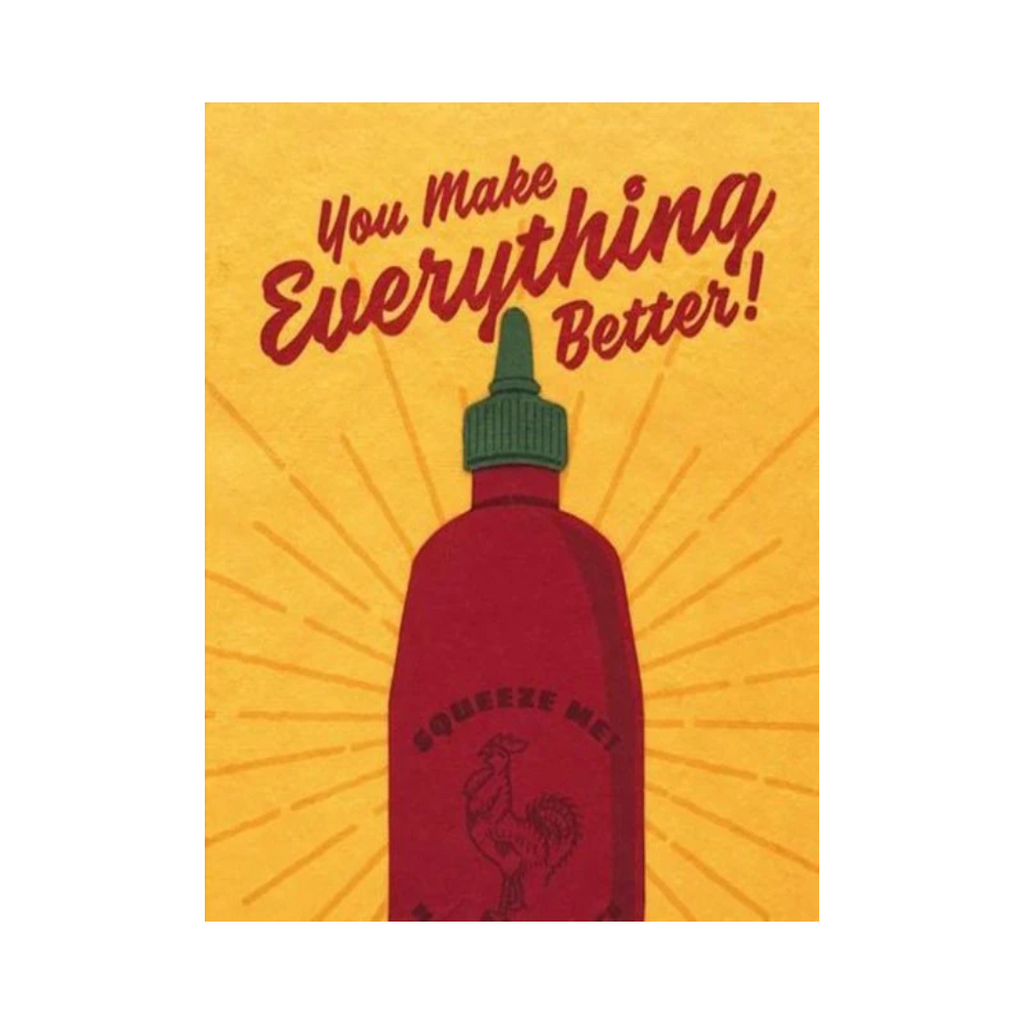 Handcrafted Cards: Sriracha Love