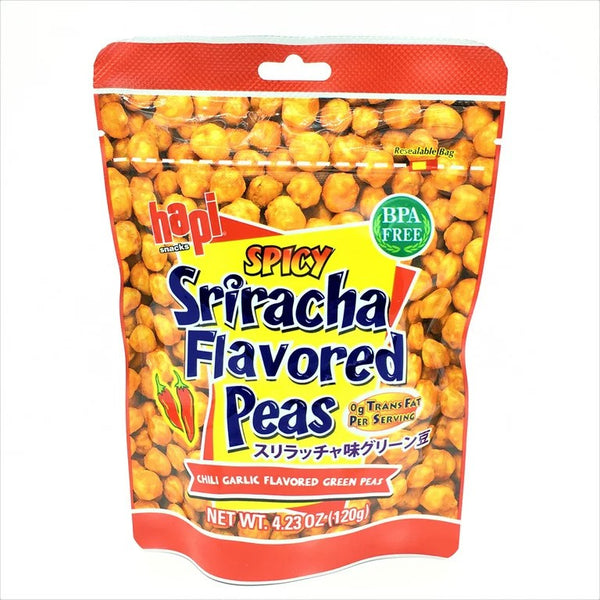 Spicy Sriracha Peas