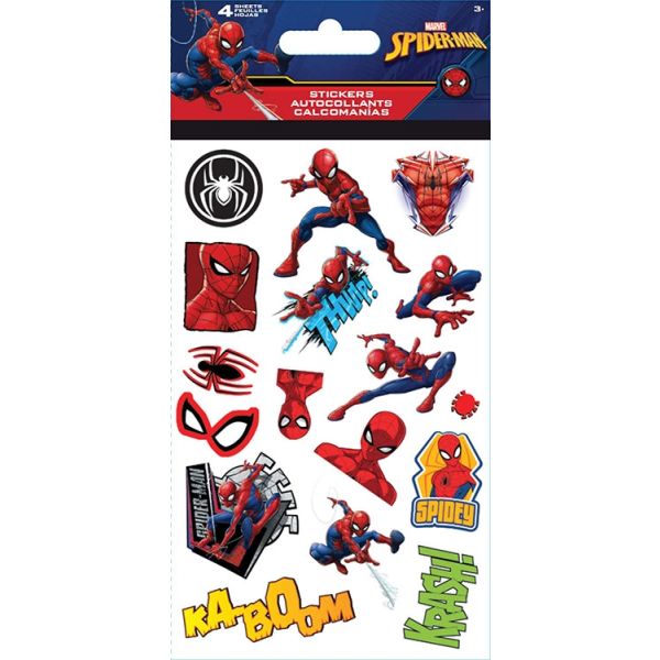 spiderman sticker pack
