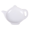 Teapot shaped ceramic tea caddy
