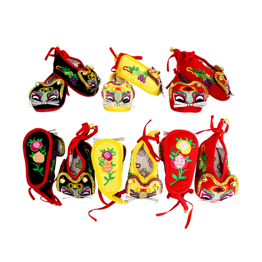 Embroidered Tiger Shoes for Baby