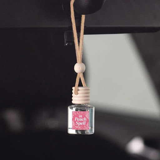 Scented Car Air Freshener - Peach Spell