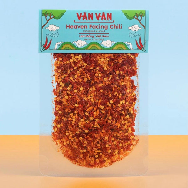 Bag of Van Van brand Heaven Facing Chili