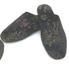 Scenery Brocade Comfy Slipper w. Black Sole