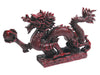 dragon with pearl statue