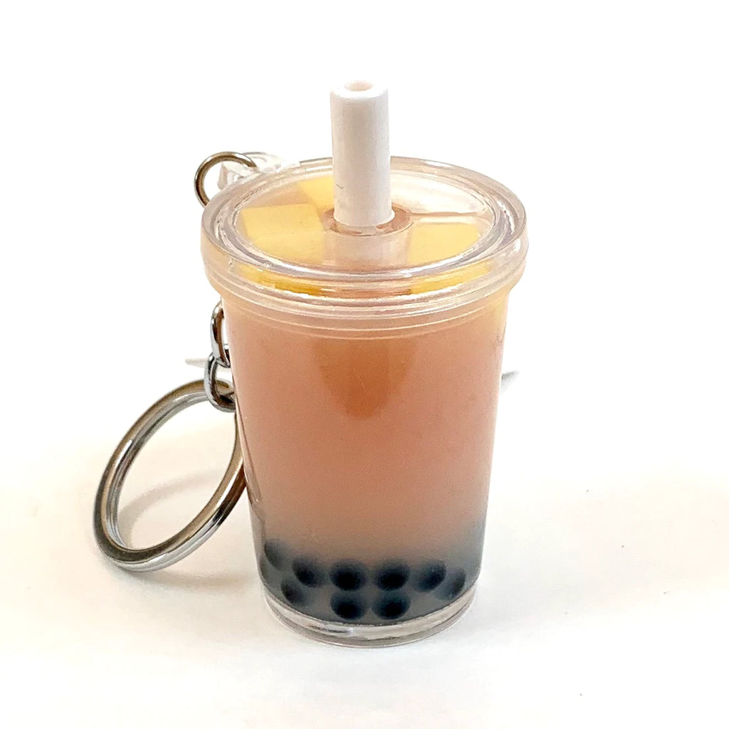 Boba Tea Charm Key Chain