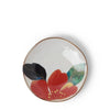 Floral Mini Plate Red