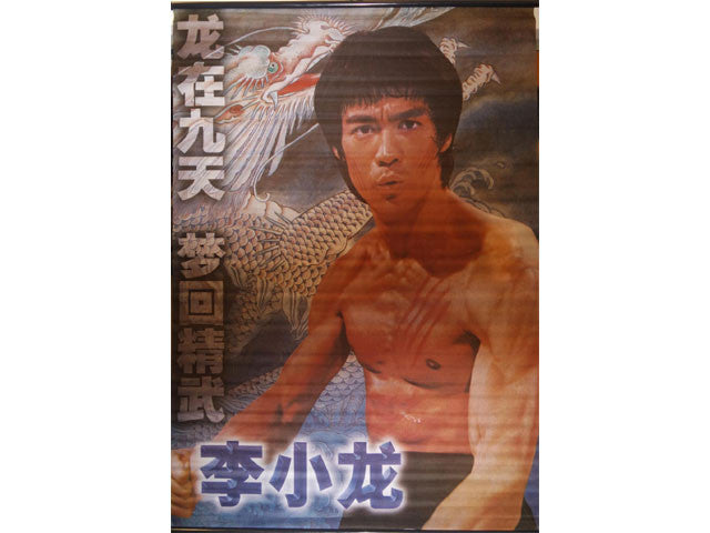Bruce Lee Fabric Scroll - 24 in. x 36 in.