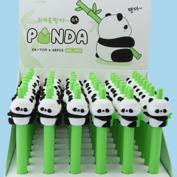 Panda Retractable Gel Pen