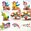 Iwako Eraser Set - Unicorn & Pegasus Collage