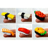 Iwako Food Eraser Set - Sushi Board Collage