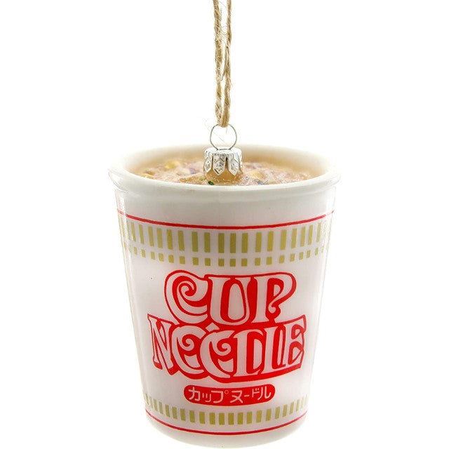 Cup Noodle Glass Ornament