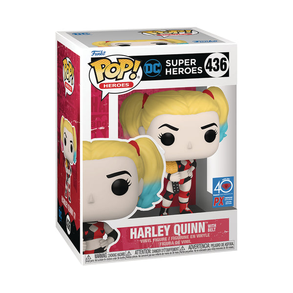 Funko Pop! DC Harley Quinn w/ Belt - figurine in box