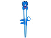 Item: FUJ-EC17 Plastic Practice Chopstick length:7 in. Overall length: 9.5 in. with the silicone lion and adjustable finger straps, which can be removed and attached to other chopsticks.