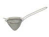mesh tea strainer with handle, double ear conical