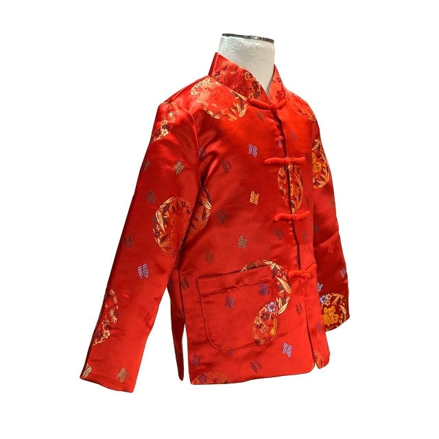 Kids Tang Jacket - Lucky Red