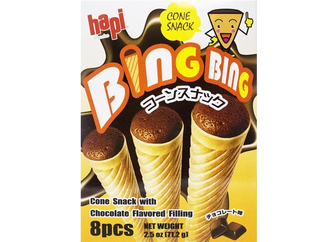 Hapi Bing Bing Ice Cream Scone Snack, Chocolate