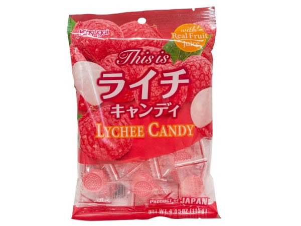 Bag of Kasugai lychee hard candy