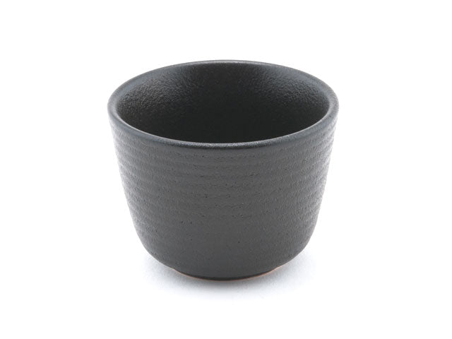 Ripple Textured Ceramic Tea Cup