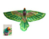 exotic creature kite, parrot design