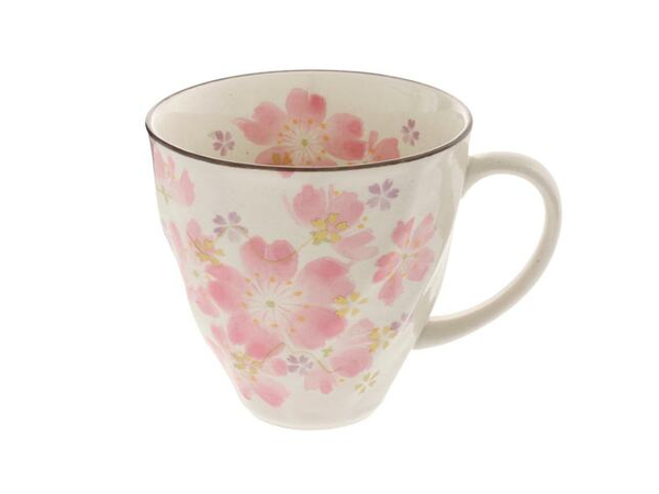 These mugs will make you feel as if you are in an English garden at tea time. Beautiful floral designs to mix and match with your favorite tea or coffee break partners.   3.5" diam. x 3.75" h 8 oz. capacity. Ceramic. No microwave, hand wash recommended. Made in Japan.
