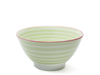 A classic blue and white pattern is refreshed with our new Sendan Colors line!  Microwave, dishwasher safe Made in Japan Ceramic Rice Bowl: 4.5" d x 2.5"h Medium Bowl: 5.75" d x 2.75"h Deep Bowl: 7.5" d x 4"h. Large Bowl: 7.75"d x 2.75" h. Plate: 9.75" d x 1.25"h Sushi Set: Plate - 8.25" x 5.25" x 1"h / Sauce dish - 3.75" diameter x 1.5"h / Chopsticks - 9" long