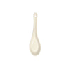 Omakase White Ceramic Mini Spoon Top View