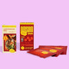 Omsom Vietnamese Lemongrass BBQ Starter Pack box with Lemongrass BBQ pamphlet and 3 sauce packets