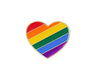 Rainbow Enamel Pins - Heart
