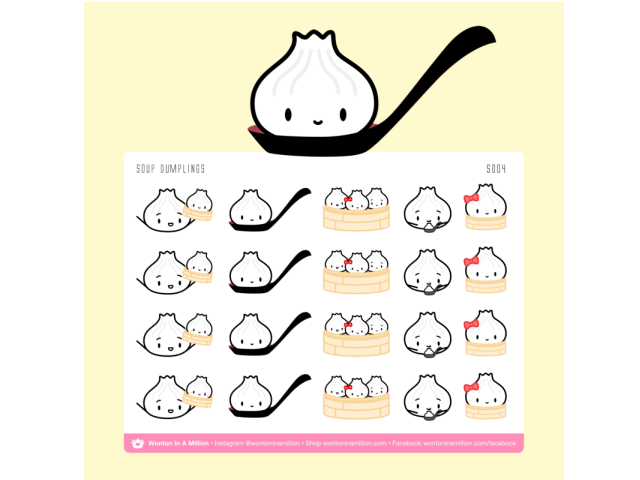 Planner Stickers - Soup Dumplings