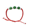  Jade bracelet with red knots