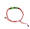 Jade Bracelet with Red Knot