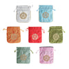 Embroidered Drawstring Pouch in 7 colors