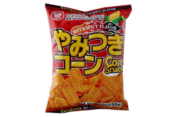 Wagaya Yamitsuki Corn Snack (Hot And Spicy)