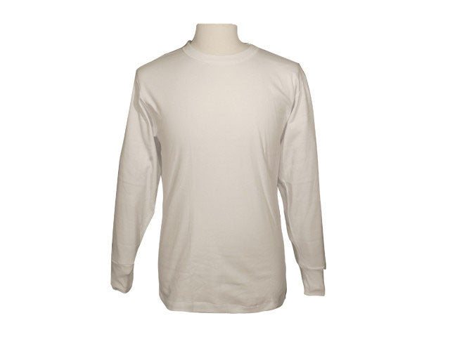 Men Cotton Interlock Undershirt - Long Sleeves