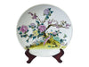 Colorful design ceramic plate with frame