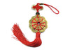 Round coins ornament with tassel