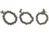 Wooden Beaded Bracelet - Tea Color in 8mm, 10mm, and 12mm