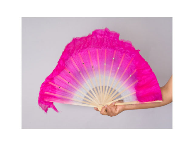 Silk Dancing Fan with Sequins