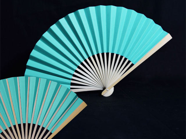 Premium Paper Folding Fan - 9 inches