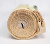 Fine Matchstick Bamboo Blinds (1.2mm) - Natural Color rolled up