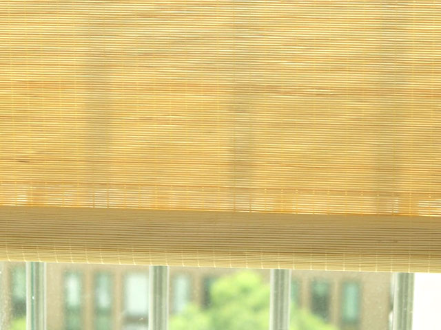 Chain Pulling Fine Matchstick Bamboo Blinds