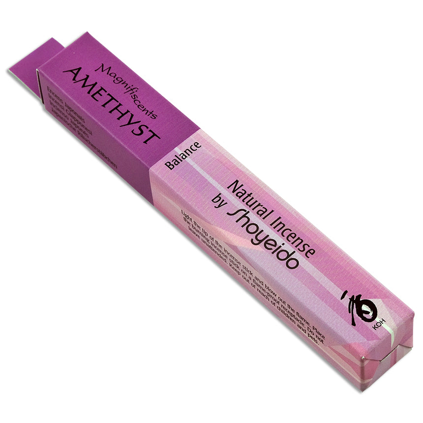 Shoyeido Magnifiscents Incense - Amethyst