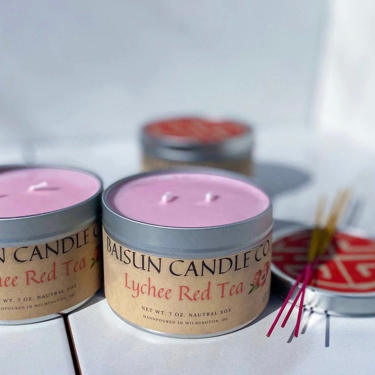 Lychee Red Tea Scented Candle