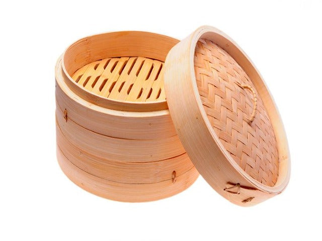 Cedar & bamboo steamer basket