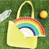rainbow fan