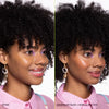 Before and after of wearing the Youthforia BYO Blush