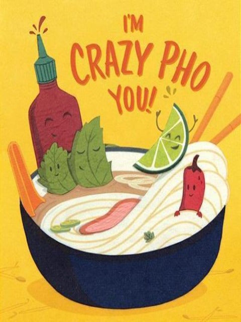 Handcrafted Cards: Crazy Pho You